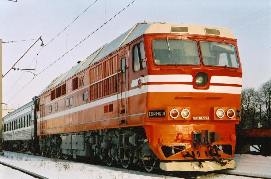 TEP70-0298 (Russian loco)
27.02.2004
Tallinn-Balti
