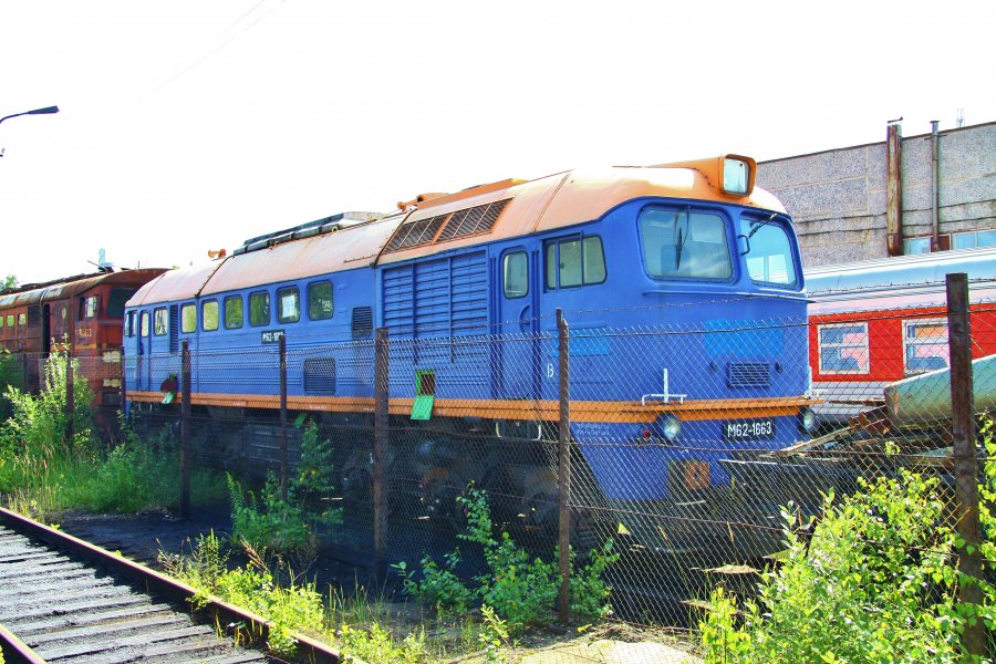 M62-1663 (Polish loco)
17.07.2013
Daugavpils LRZ
