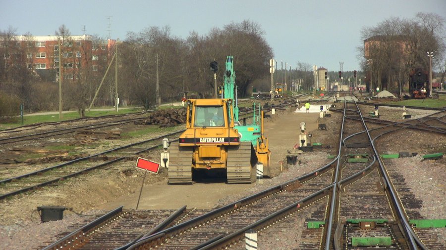 Track maintenance in Tapa station
27.04.2011

