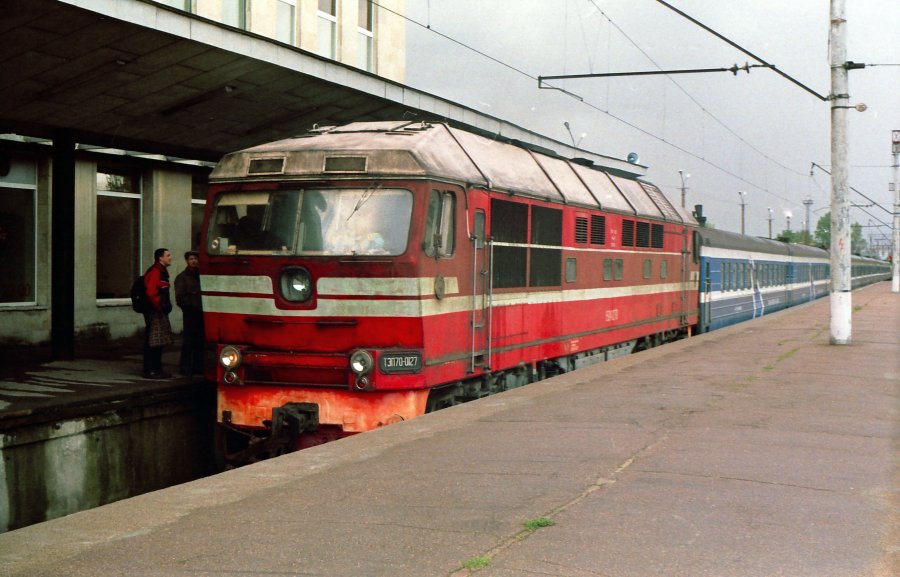 TEP70-0127 (Russian loco)
13.09.2003
Tallinn-Balti
