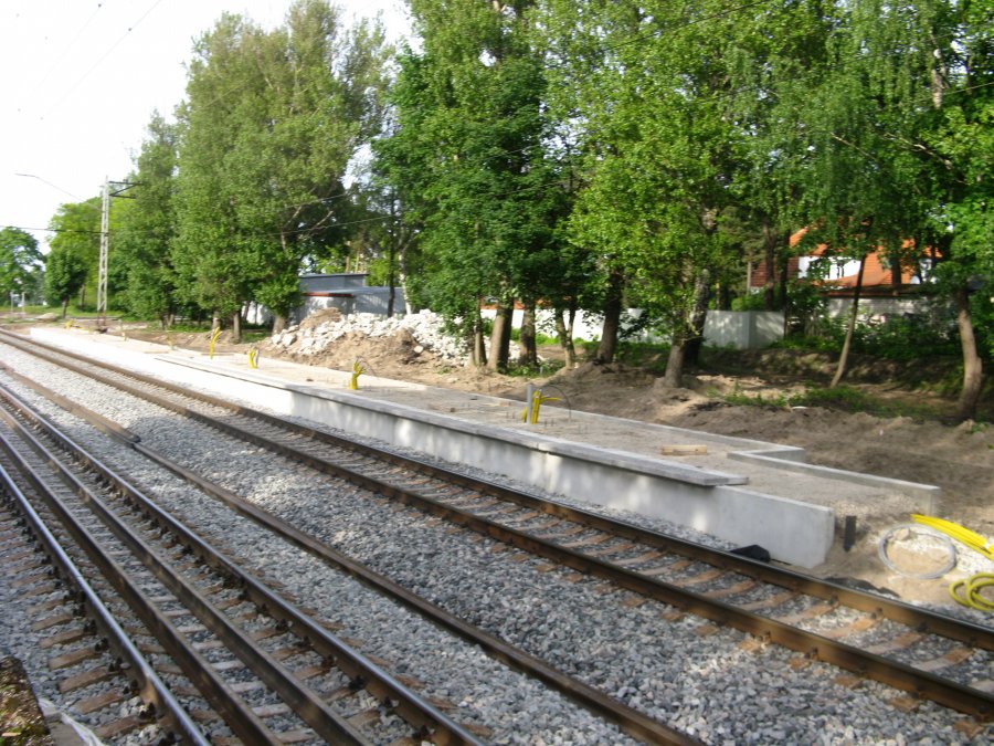 Platform construction in Järve stop
07.06.2012
