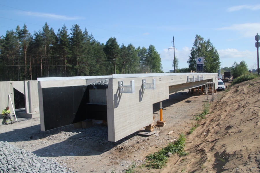 Topi railway overpass before assembly
17.07.2014
Pääsküla - Keila (Urda - 89. km)
