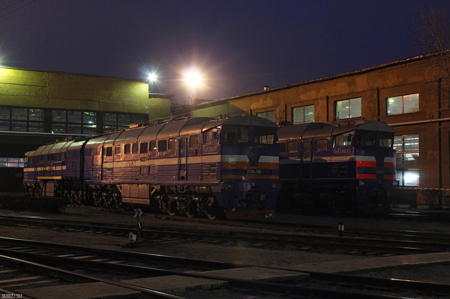 2TE116- 788 & 2TE116- 973 (Estonian locos)
12.2016
Daugavpils depot
Võtmesõnad: daugavpils