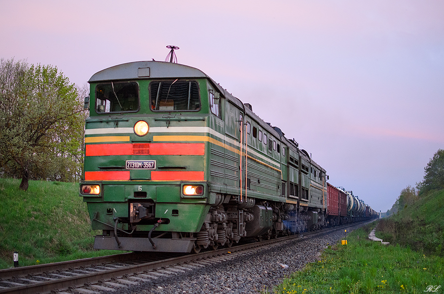 2TE10M-3567 (Belorussian loco)
11.05.2012
Silava - Krāslava
Võtmesõnad: kraslava