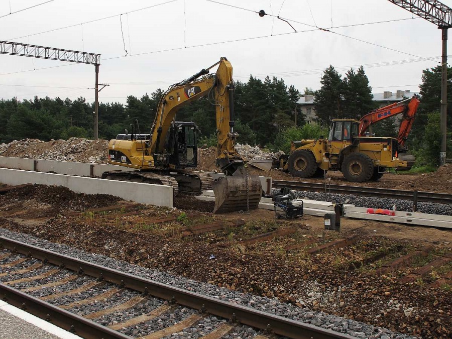 Platform construction in Pääsküla station 
06.08.2012
Pääsküla
