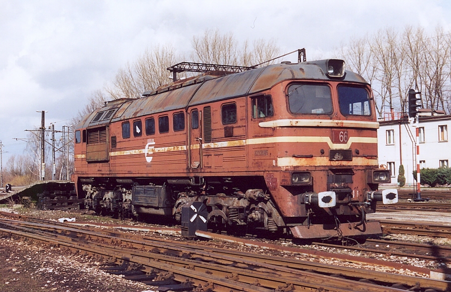 2M62-1060B (ex. Estonian loco, EVR 2M62-1266)
02.03.2007
Monowice 
