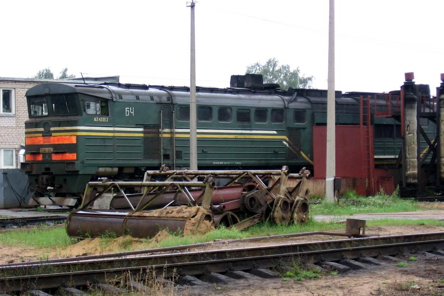2TE10U-0142 (Belorussian loco)
14.08.2005
Daugavpils

