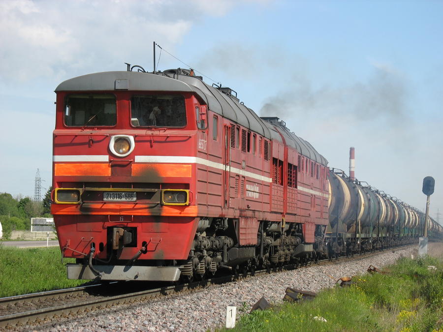 2TE116- 586 (Russian loco)
09.06.2006
Maardu - Lagedi

