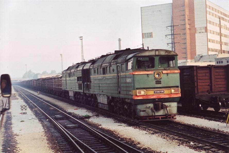 2TE116- 040 (Russian loco)
15.08.2006
Narva
