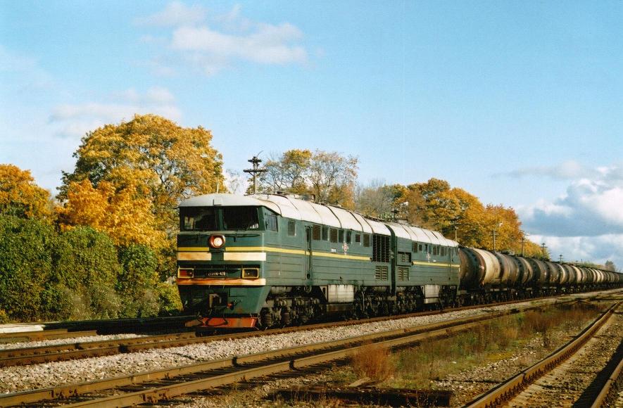 2TE116- 428 (Russian loco)
09.2003
Lehtse
