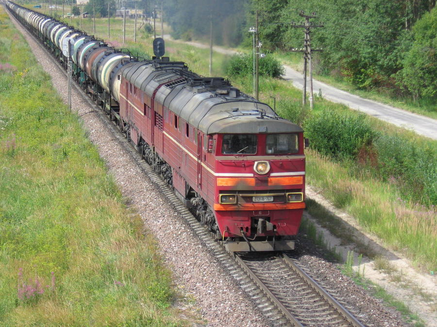 2TE116- 707 (Russian loco)
30.07.2006
Kohtla - Jõhvi
