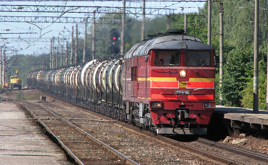 2TE116-1682/ 964 (Russian loco)
24.08.2009
Raasiku
