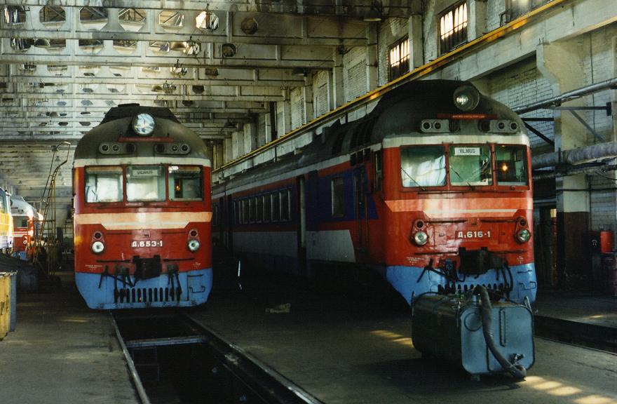 D1-653 & 616 (ex. Estonian DMU's)
09.06.2000
Vilnius
