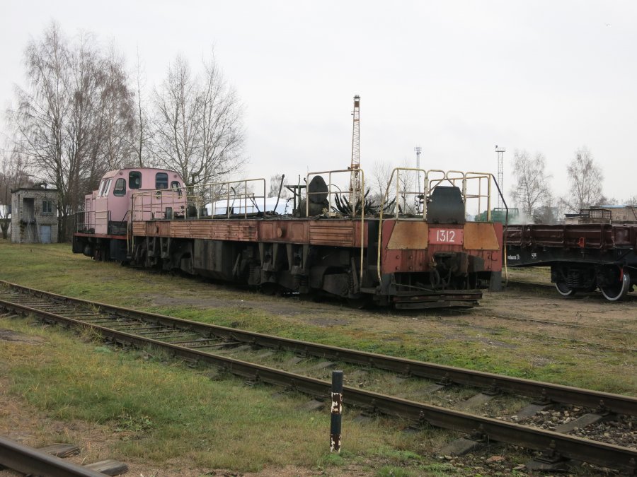 ČME3-3608 (ex Estonian loco, EVR ČME3-1312)
13.11.2013
Rīga-Šķirotava depot
