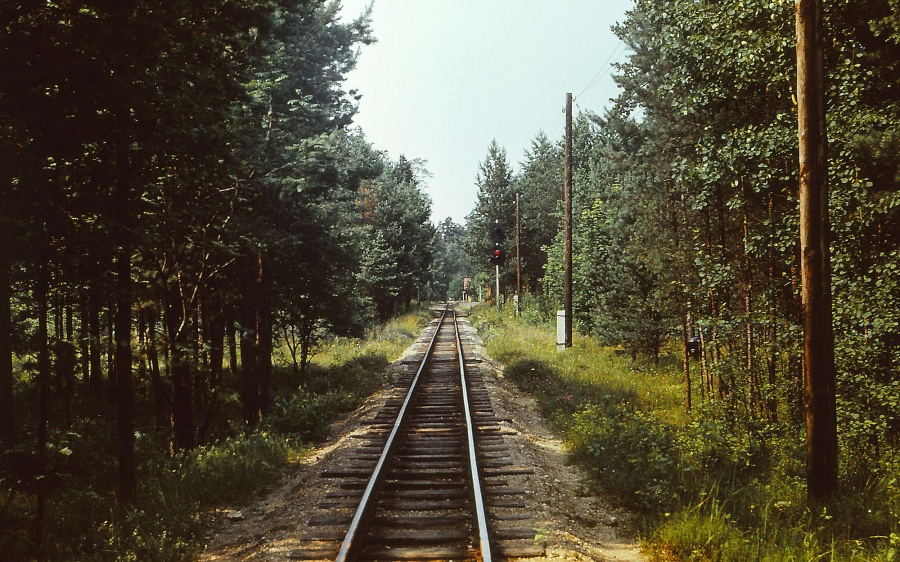 Rīga children railway
24.07.1980 
Mežaparks, Skolas station
