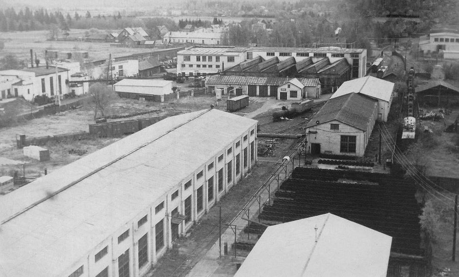 Mõisaküla wagon depot (narrow gauge)
~1962

