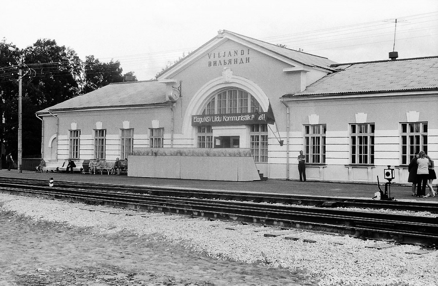 Opening of Tallinn - Viljandi train
05.07.1974
Viljandi
