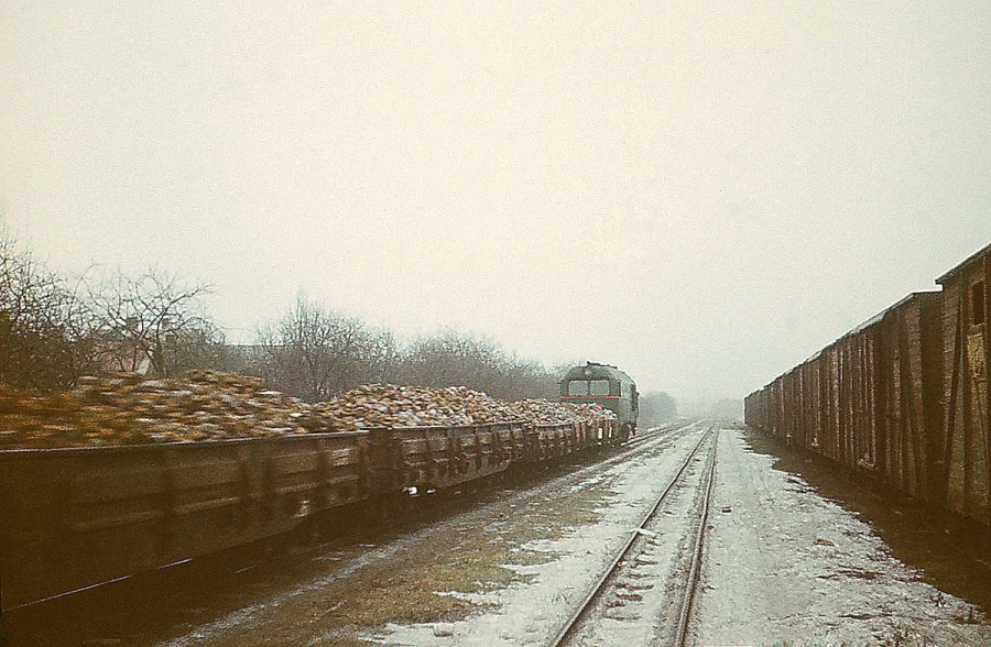 Sugar beet train
05.01.1974
Panevėžys
