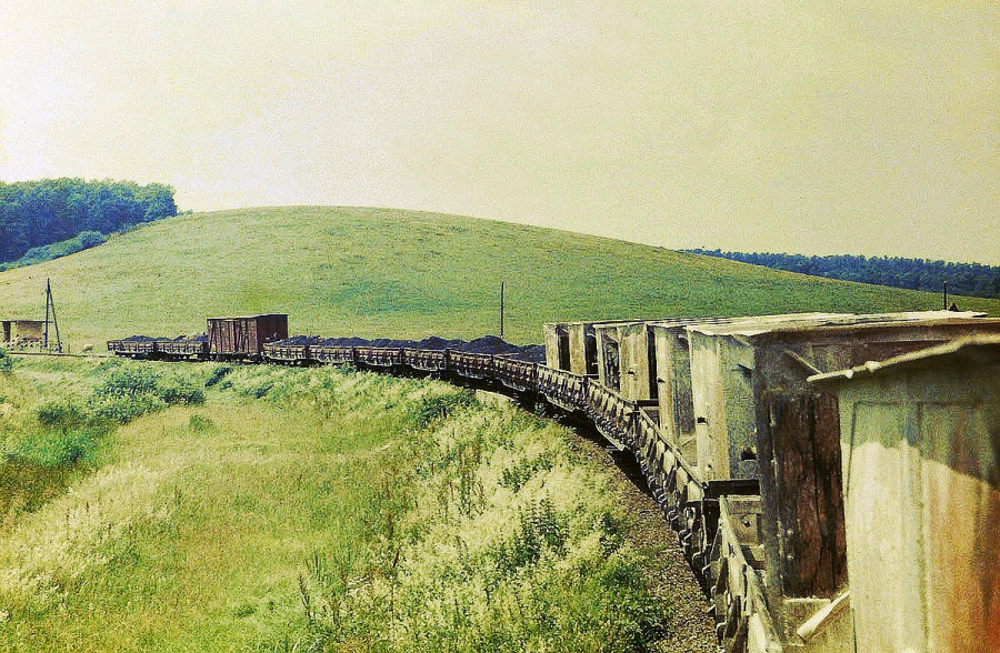 Freight train 
21.06.1982
Beregovo - Hmelnik line

