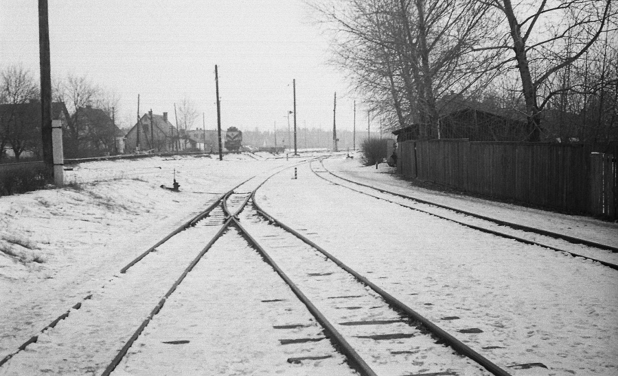 Station railway and VME1-247
03.1971
Tallinn-Väike (after closing)

