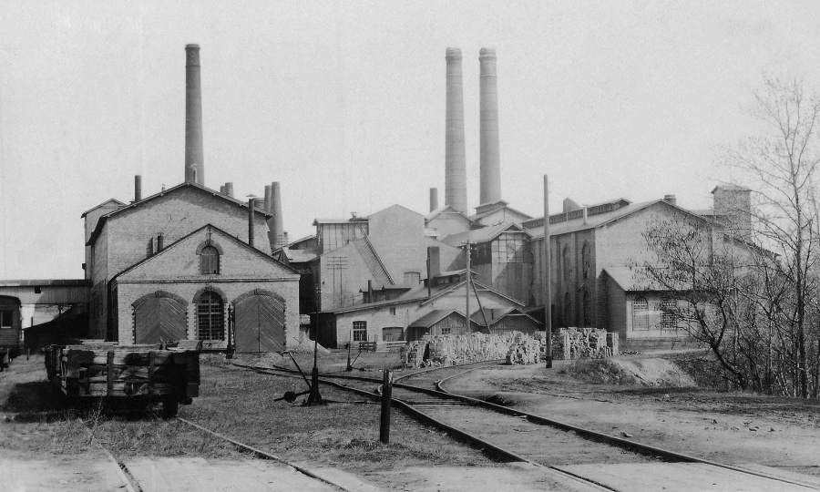 Aseri cement works and engine shed
~1925
