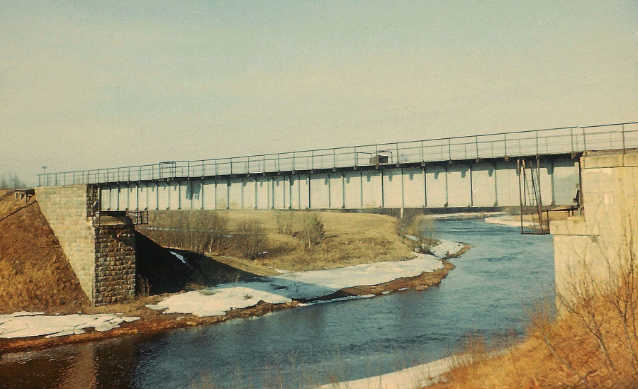 Ainaži - Valmiera line
12.03.1974
Salaca river bridge
