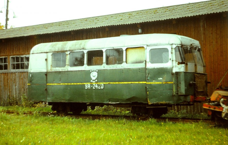 Railbus UA-2420
15.09.1981
Tootsi
