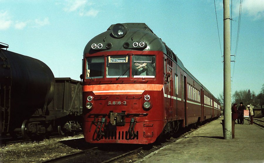 D1-616 after major repairs in Velikie Luki
28.03.1982
Viljandi
