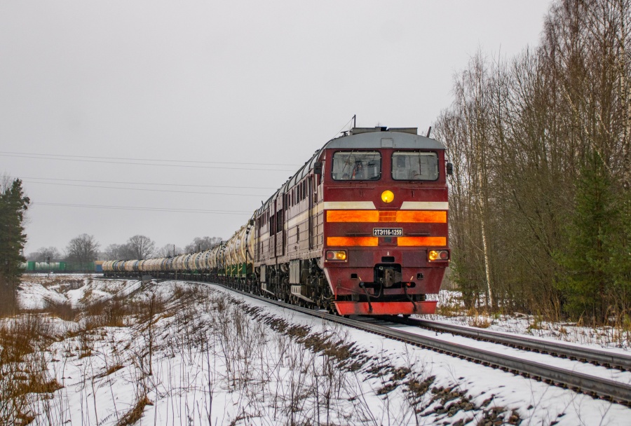 2TE116-1259 (Latvian locomotive)
18.02.2023
Valga-Sangaste
