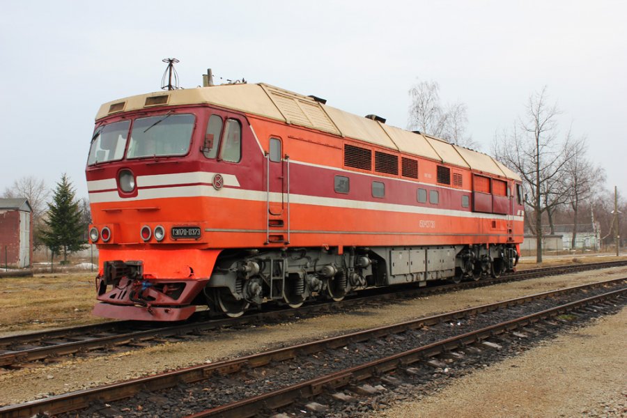 TEP70-0373 (Russian loco)
14.04.2012
Narva
