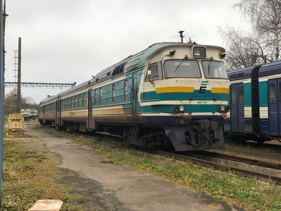 DR1A-252 (EVR DR1B-3707/08)
11.11.2019
Tallinn-Väike depot

