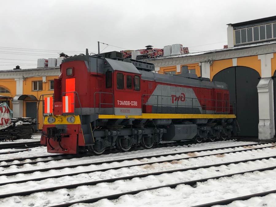 TEM18V-036
14.12.2019
Sortirovotchnyi-Moskovskii depot, St.-Petersburg
