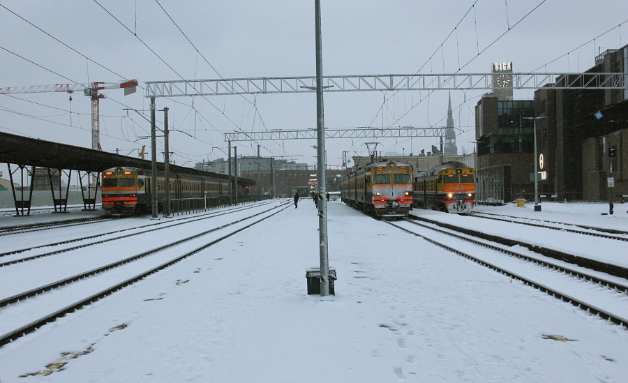  ER2 & DR1AM trains
24.02.2023
Rīga Pasažieru

