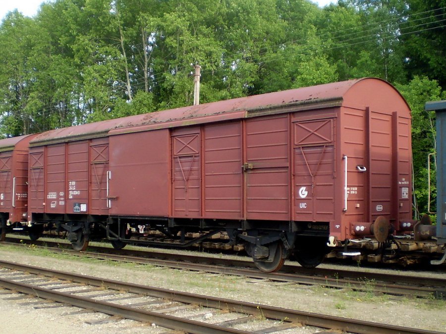 Lithuanian 1435 mm boxcar
27.05.2010
Mockava
