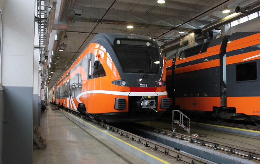 2238 "Martino", launching last new DMU (for Tallinn-Viljandi trip)
30.05.2014
Pääsküla depot
