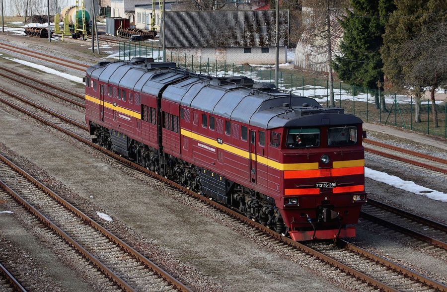 2TE116-1050 (Latvian loco)
28.02.2019
Valga
