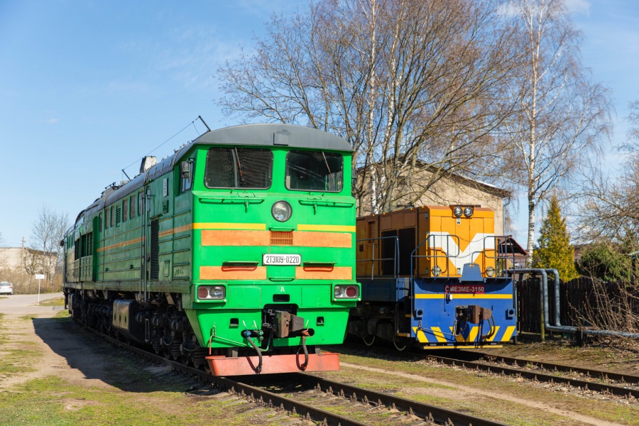 2TE10U-0220 & ČME3M-3150
27.04.2022
Ventspils depot
