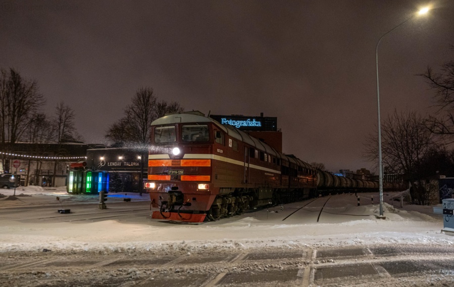 2TE116-1259 (Latvian loco)
09.01.2023
Tallinn-Kopli
