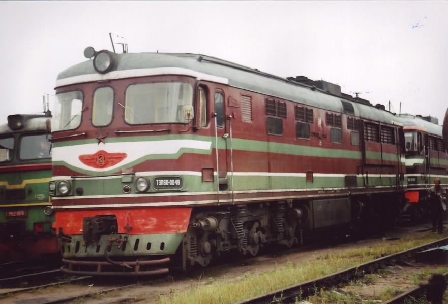 TEP60-0049 (ex. 2TEP60-0049A, Belorussian loco)
30.08.2003
Vilnius
