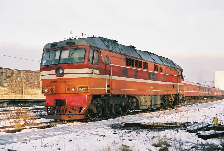 TEP70-0365 (Russian loco)
01.2006
Tallinn-Balti
